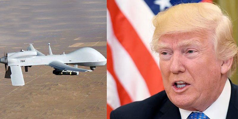 Donald Trump warns Iran over shoot down us drone