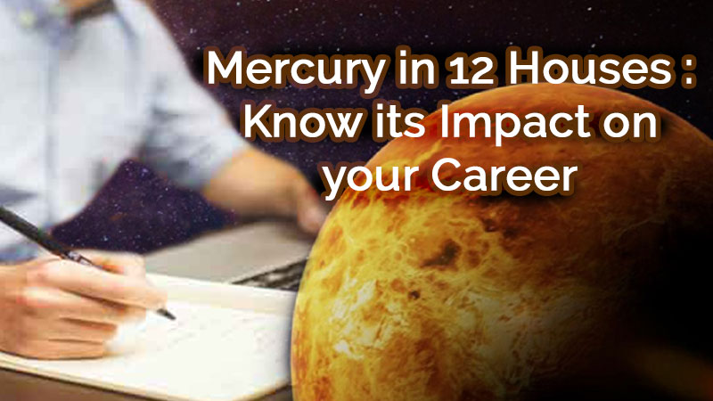 Mercury in Twelve Houses : Can it Bless you With a Successful Career?
