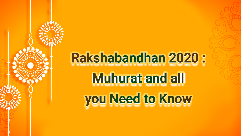 Raksha Bandhan As Per Muhurat Blesses your Brother with Longevity!