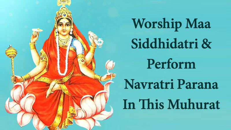 Navratri Day 9: Details About Maa Siddhidatri Puja, Navratri Parana & Kanya Pujan Are Out!