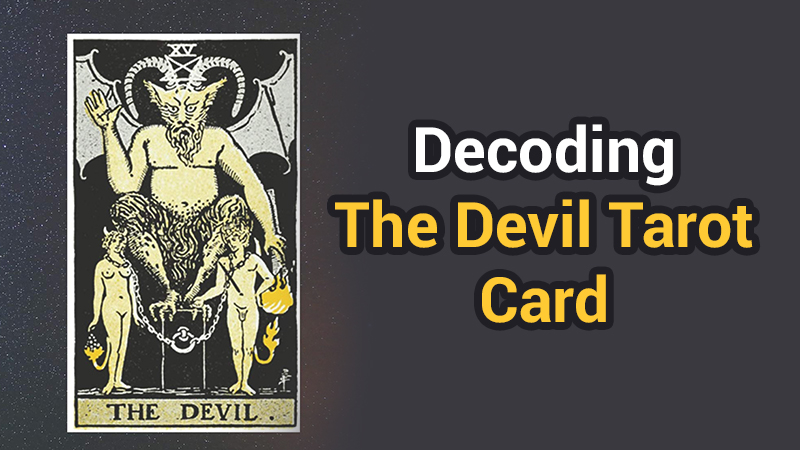 15 - The Devil Card Meaning - Mother Tarot Major Arcana Card XV