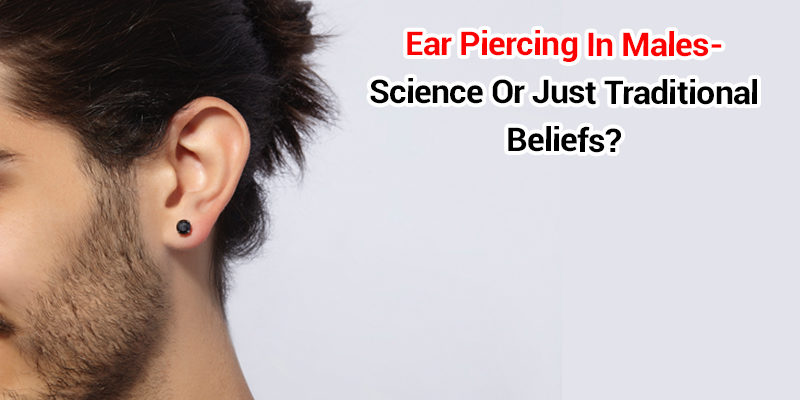 Left man ear piercing 12 Types