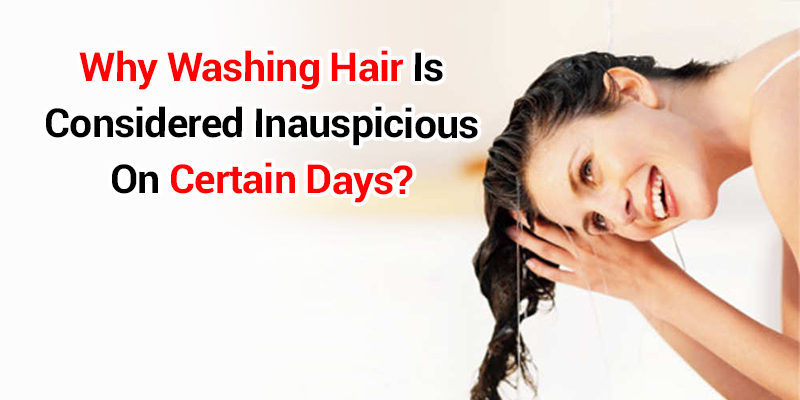 Women Should Avoid Washing Hair On These Days