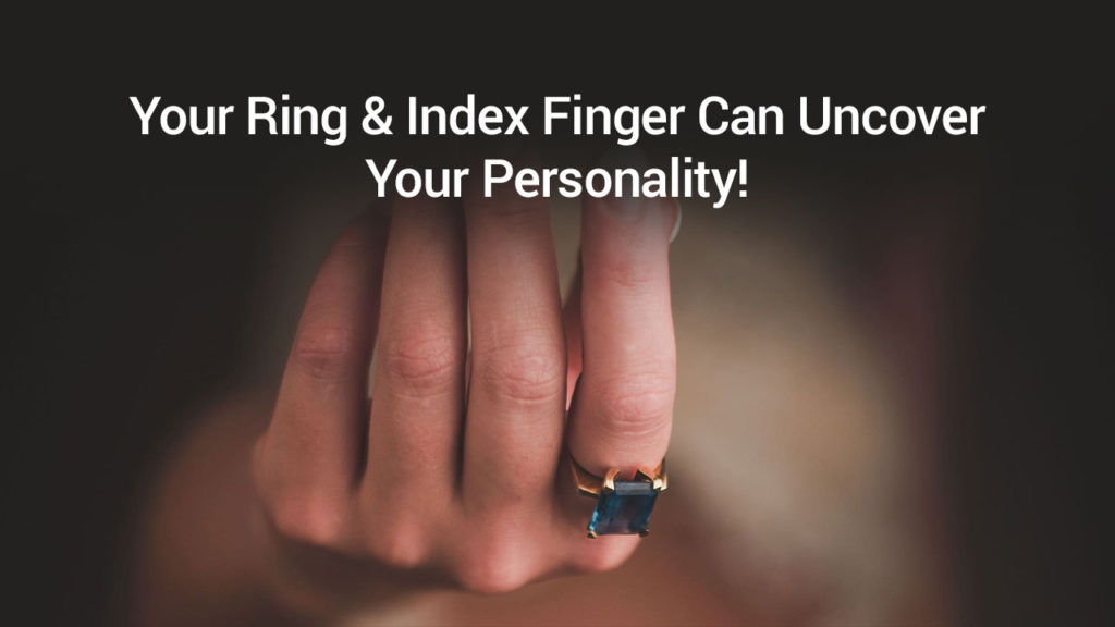 your ring index finger en