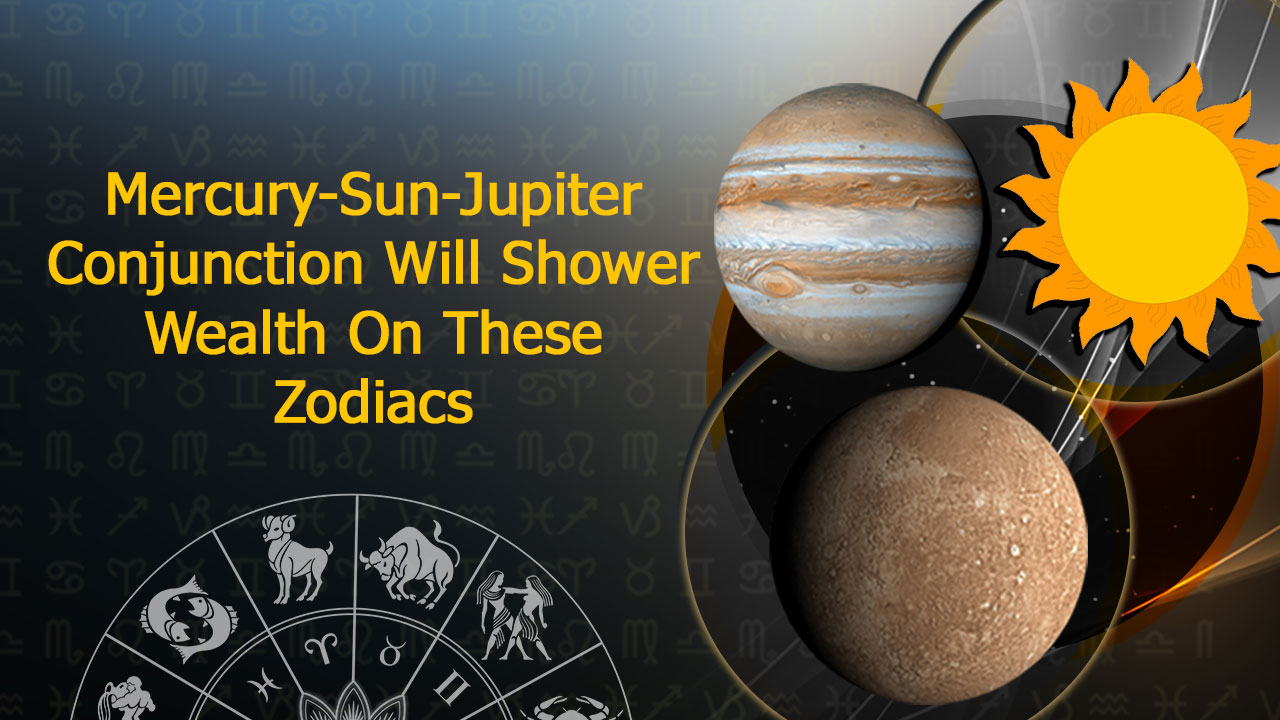 Mercury-Sun-Jupiter Conjunction: 3 Zodiacs Will Be Lucky!