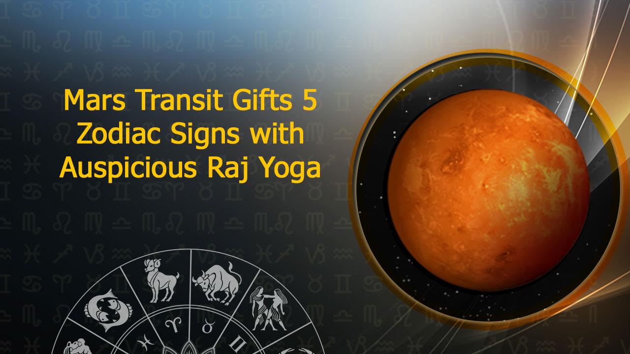 Mars Transit 2025 Auspicious Alignments & Gains For Zodiacs