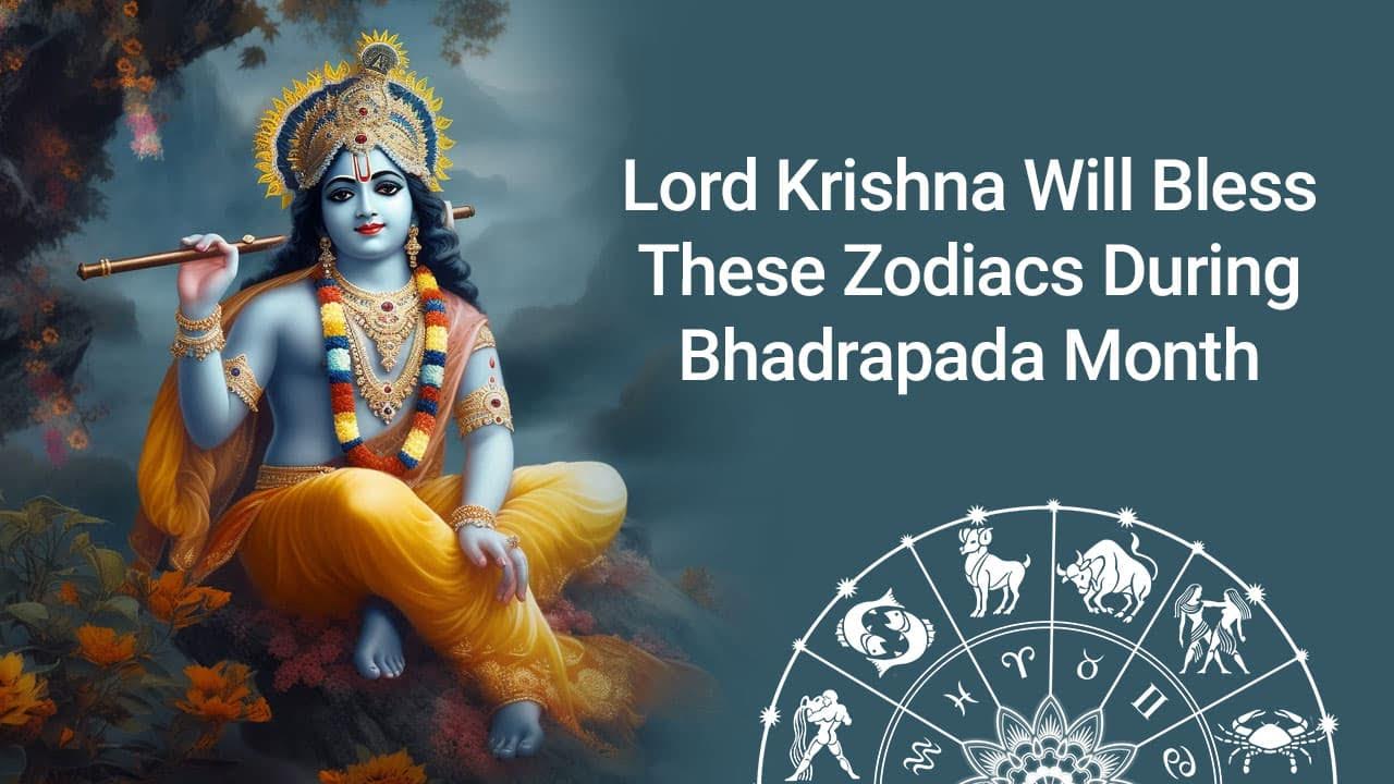 Bhadrapad 2023: Zodiac Signs Shine in Lord Krishna's Light of Success!