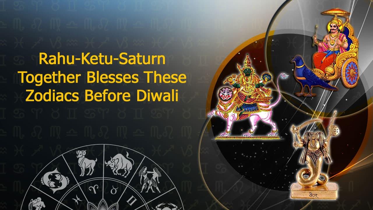 Diwali 2023: Rahu-Ketu-Saturn Transits Will Bring Luck To 4 Zodiacs!