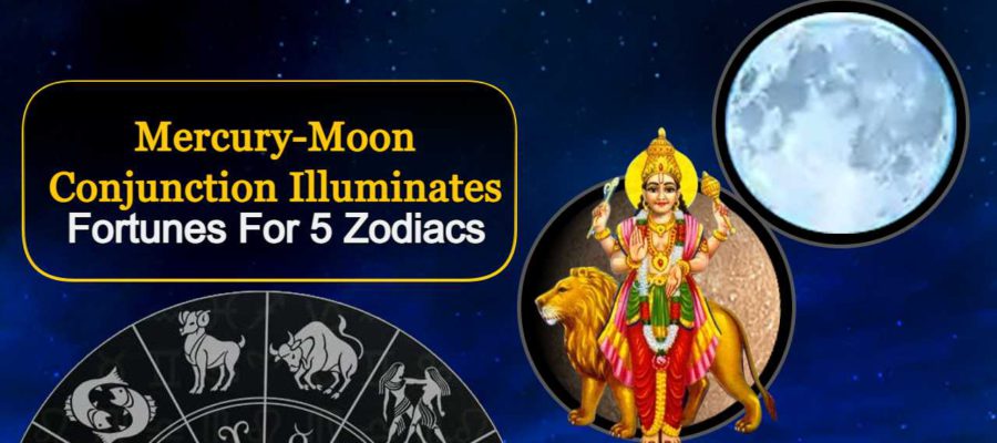 Mercury-Moon Conjunction: This Alliance Unveiled Fortunes For 5 Zodiacs