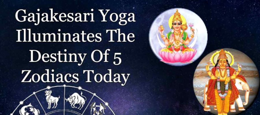 Gajkesari Yoga: Brightening The Luck Of 5 Zodiacs Today