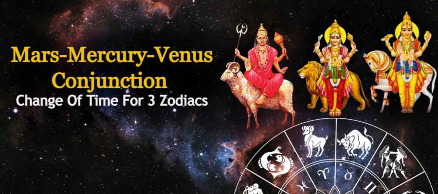 Mars-Mercury-Venus Conjunction After 50 Years: Lucky For 3 Zodiac Signs!
