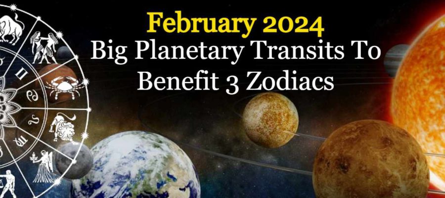 Planetary Transits In Feb 2024: Good Luck & Prosperity For 3 Zodiacs!