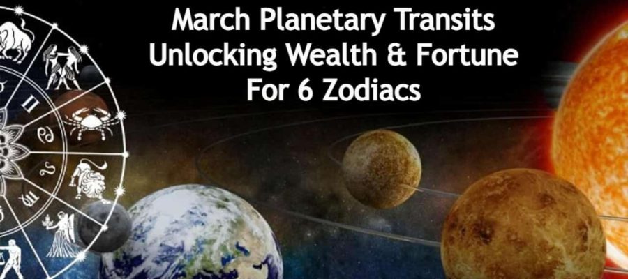 March Planetary Transits: These Zodiacs Are Set To Gain Wealth & Favor Of Luck
