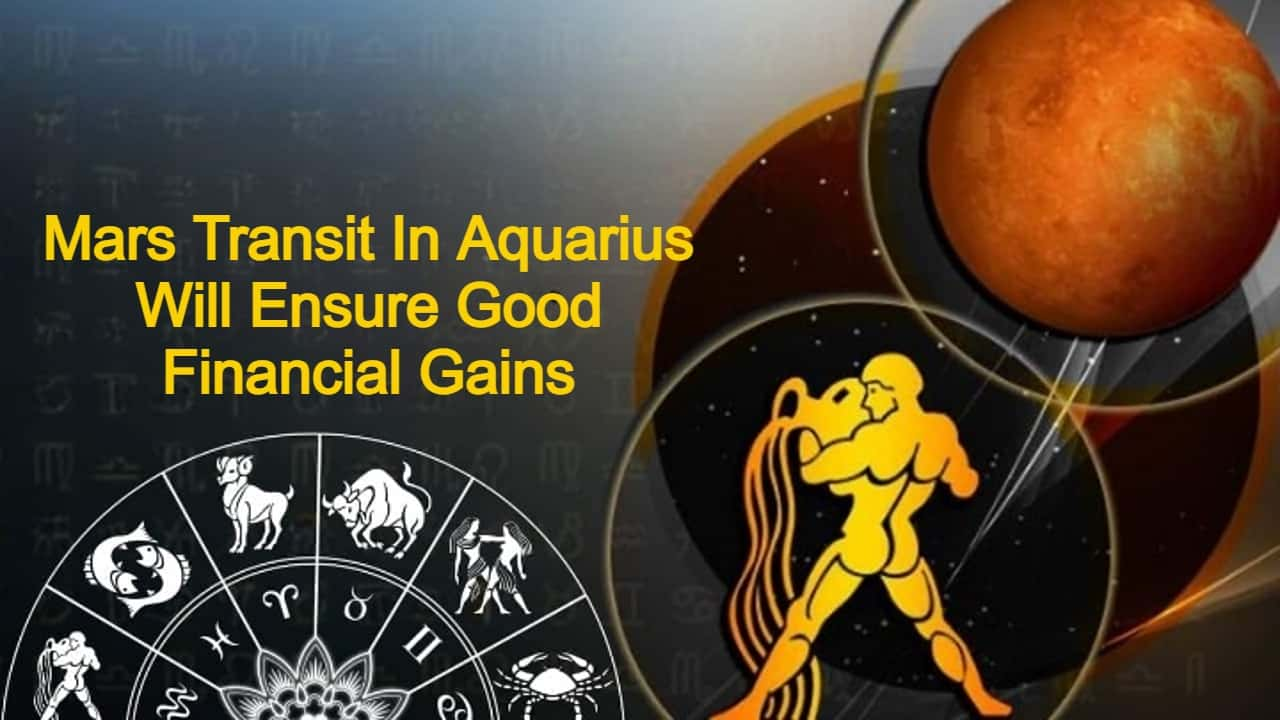 Mars Transit In Aquarius 2024 Financial Growth For 3 Zodiac Signs!