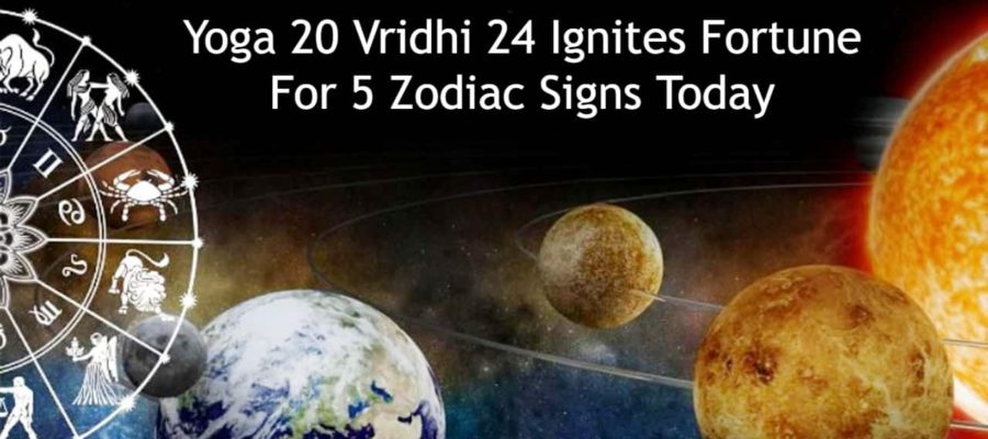 Vridhi Yoga 2024: Formation Of Lucky Yoga Today Making These Zodiacs Wealthy