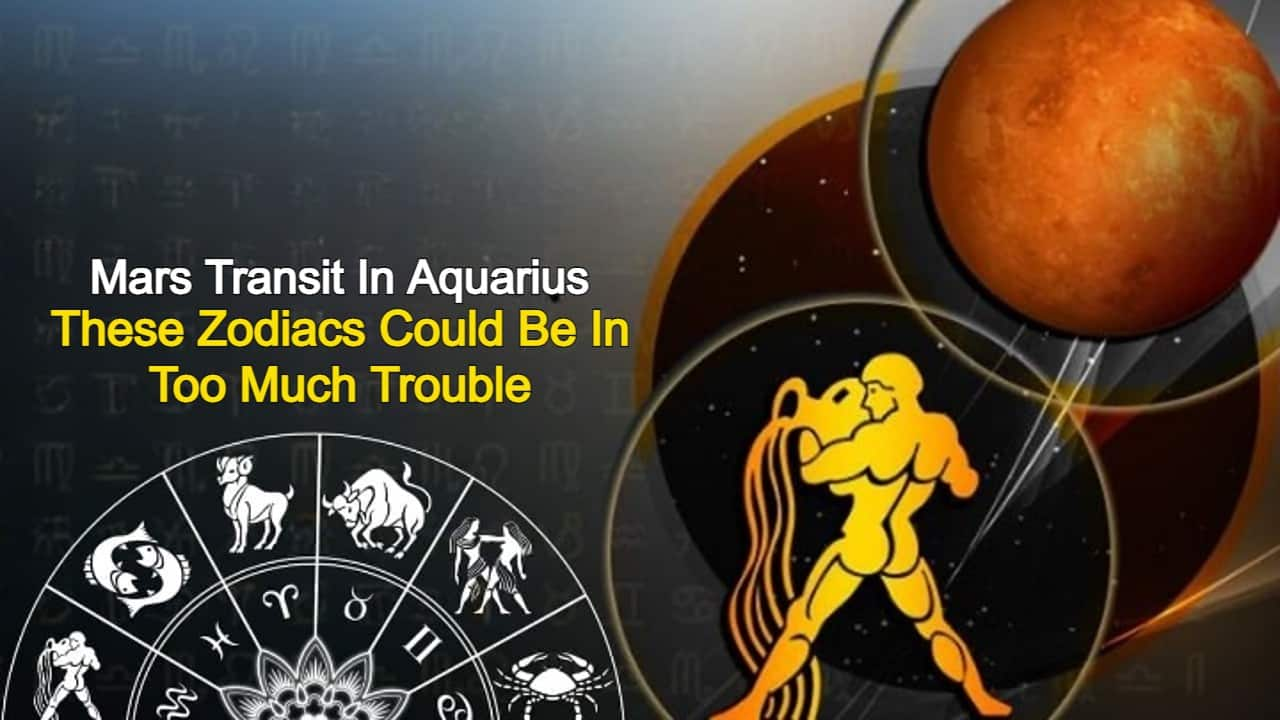 Mars Transit In Aquarius Quite Auspicious For These Zodiac Signs