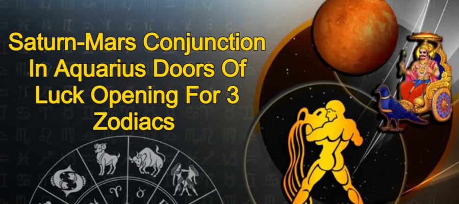 Saturn-Mars Conjunction In Aquarius: Which Zodiacs Are Getting Fortunate?