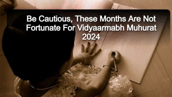 Vidyaarmabh Auspicious 2024: Check Out The Auspicious Dates