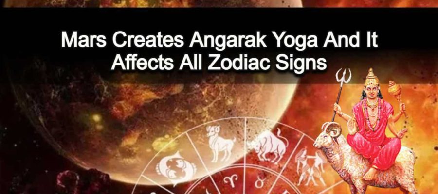 Mars Transit Forms Angarak Yoga 2024 - Different Effects On Zodiac Signs!