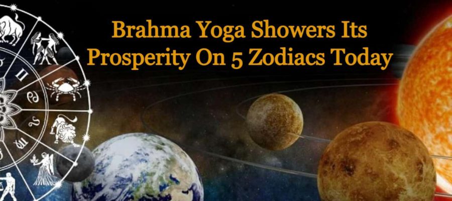 Brahma Yoga & Lord Vishnu Together To Increase Financial Luck Of 5 Zodiacs Today!