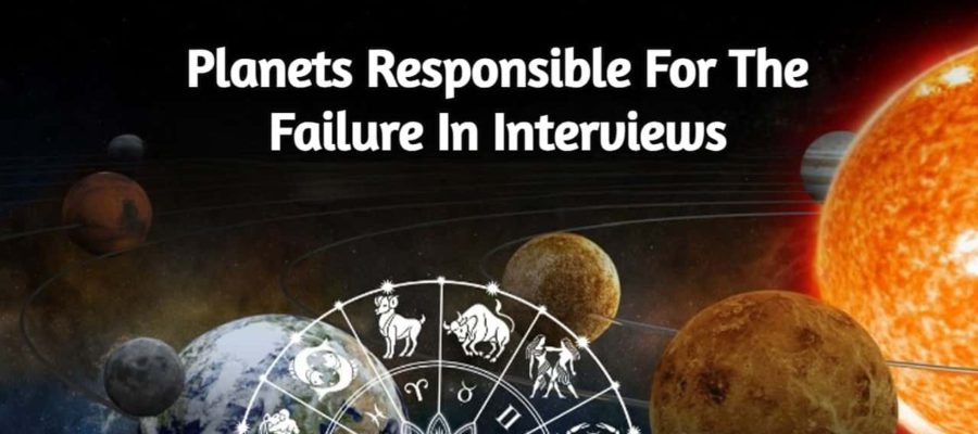 No Success In Job Interviews? Jupiter-Saturn- Sun Can Be Responsible!