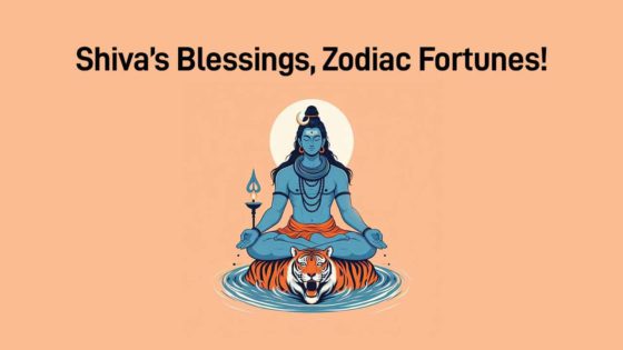 Divine Shield: Lord Shiva Blesses & Brings Fortunes For These Zodiacs!