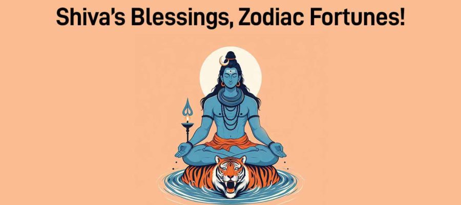 Divine Shield: Lord Shiva Blesses & Brings Fortunes For These Zodiacs!