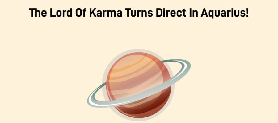 Saturn Direct In Aquarius: Impact & Remedies!