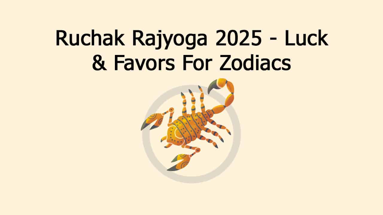 Ruchak Rajyoga October 2025: Wealth & Property For 3 Zodiacs!