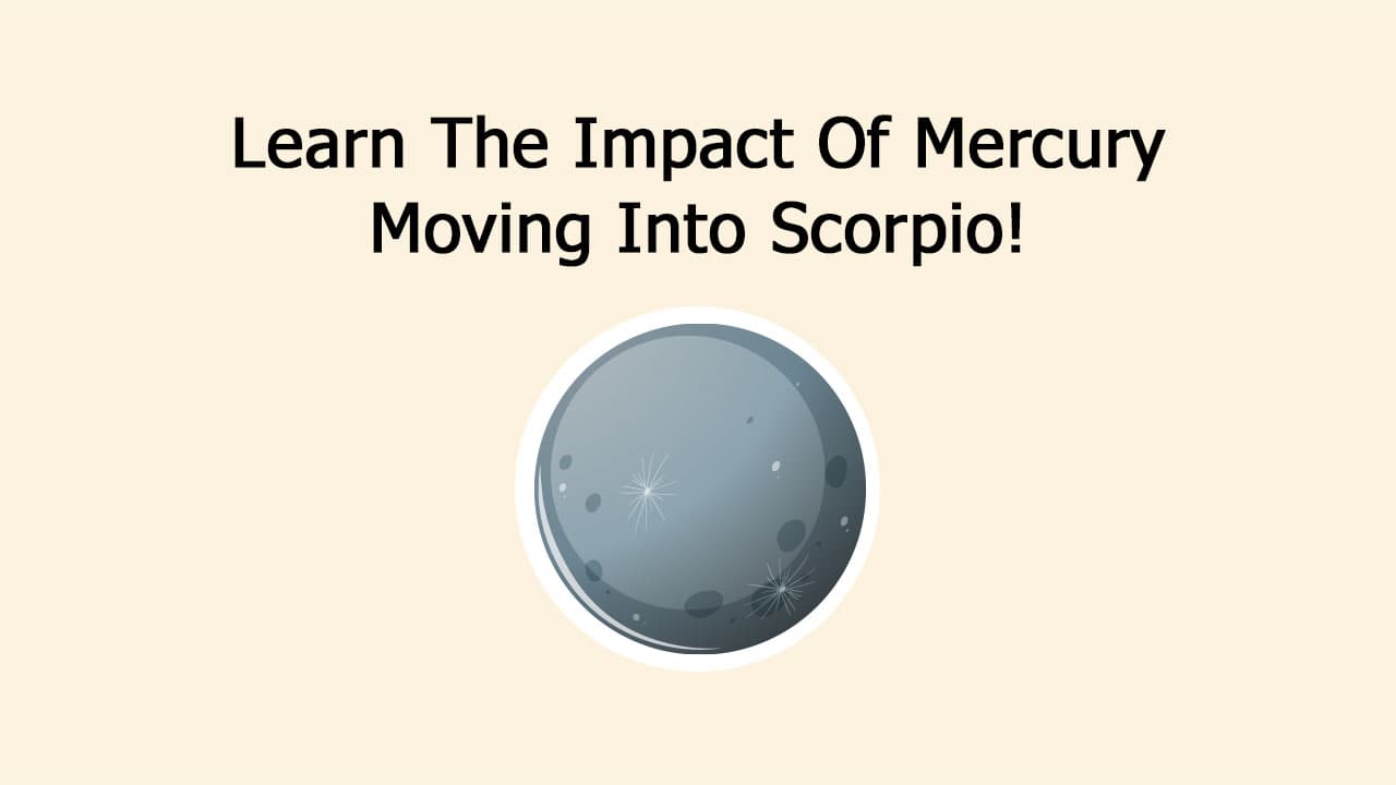 Mercury Transit In Scorpio: Date, Time, & Impact!