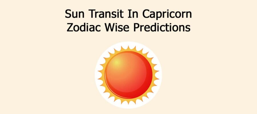 Sun Transit In Capricorn: Zodiac Wise Predictions