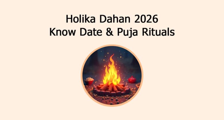 होलिका दहन 2026: जानें तिथि एवं पूजा मुहूर्त