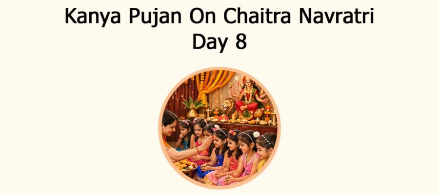 Kanya Pujan On Chaitra Navratri Day 8