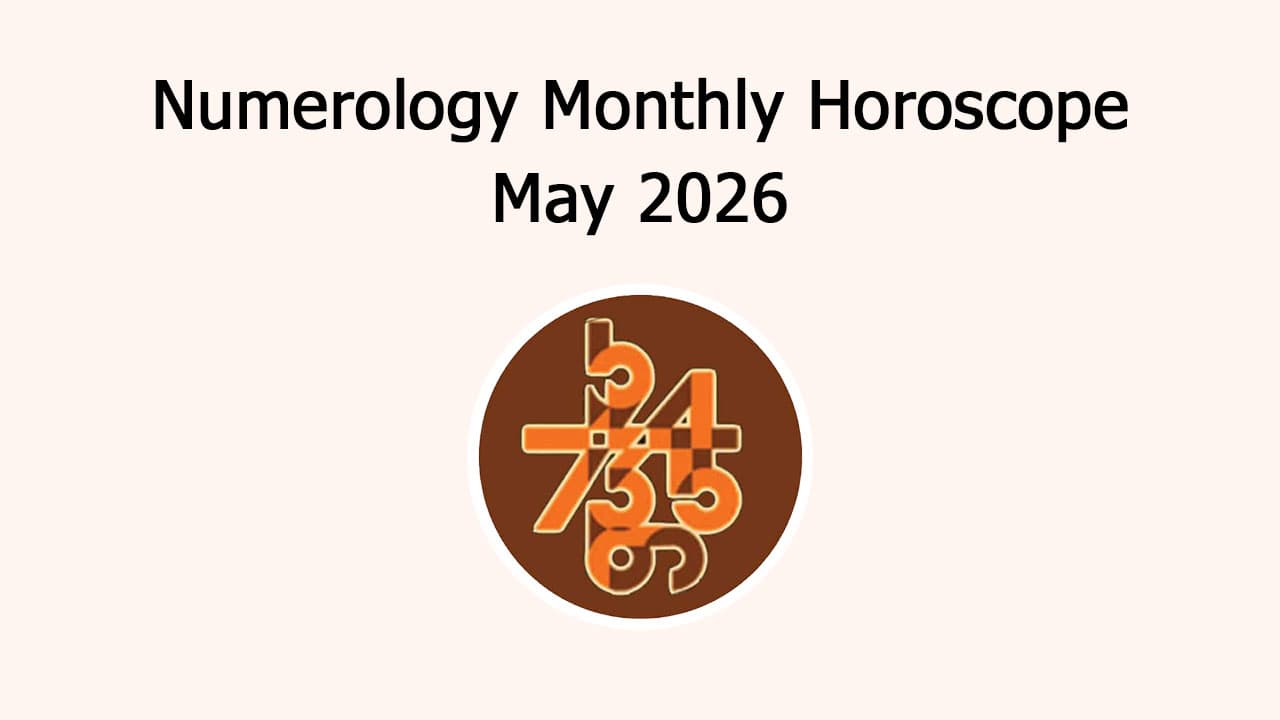 Numerology Monthly Horoscope: May 2026