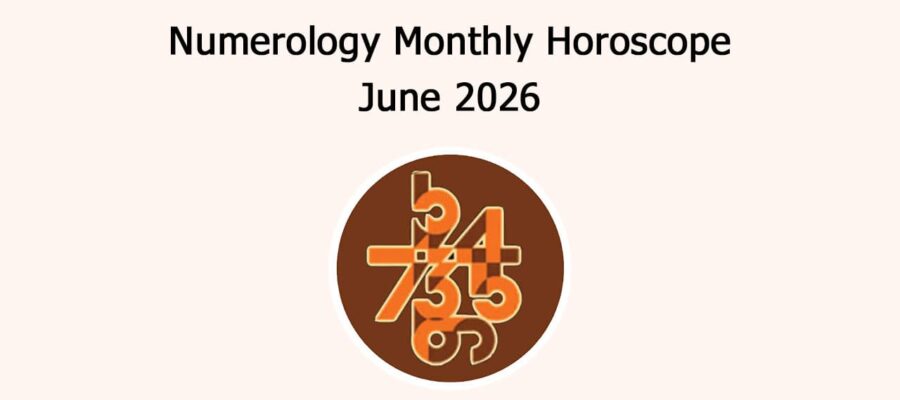 Numerology Monthly Horoscope: June 2026