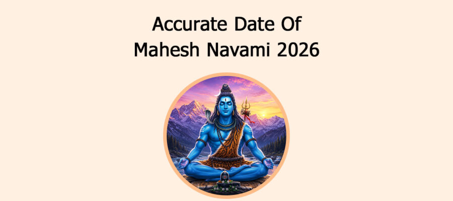 Accurate Date Of Mahesh Navami 2026