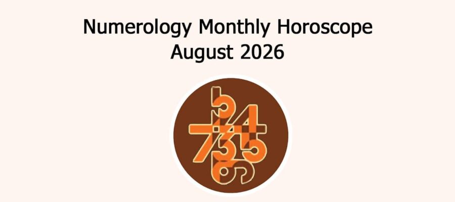 Numerology Monthly Horoscope: August 2026