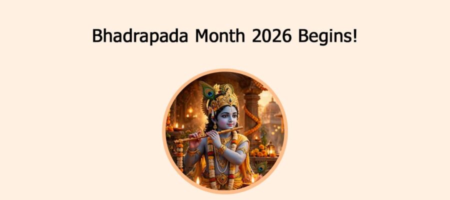 Bhadrapada Month 2026 Begins!
