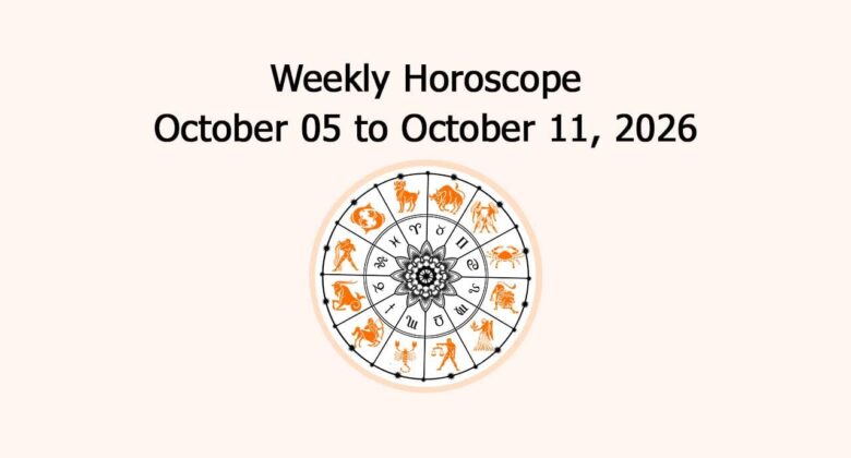 Read Weekly Horoscope From 5 October To 11 October 2026