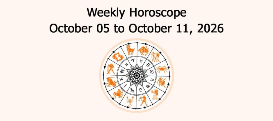 Read Weekly Horoscope From 5 October To 11 October 2026
