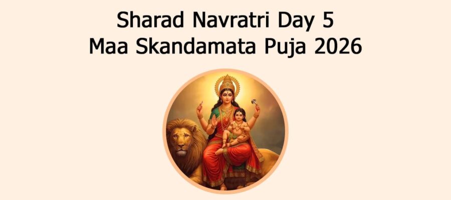 Sharad Navratri Day 5 Maa Skandamata Puja 2026