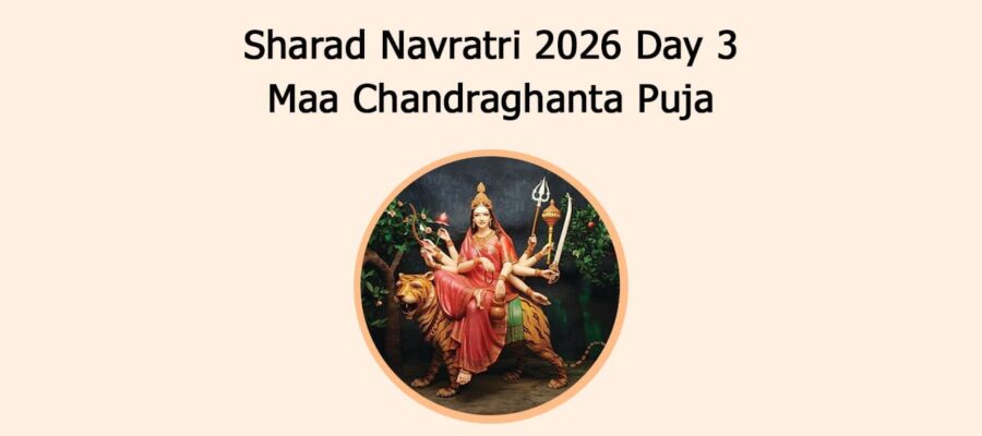 Sharad Navratri 2026 Day 3 Maa Chandraghanta Puja