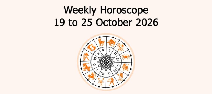 Read Weekly Horoscope From 19 October To 25 October 2026